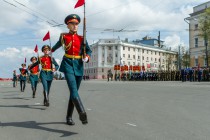 Сводная репетиция военного парада в ознаменование 71-ой годовщины Победы в Великой Отечественной войне состоялась в Нижнем Новгороде