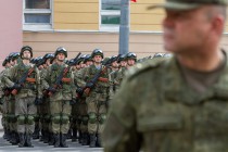 Сводная репетиция военного парада в ознаменование 71-ой годовщины Победы в Великой Отечественной войне состоялась в Нижнем Новгороде