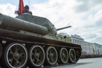 Сводная репетиция военного парада в ознаменование 71-ой годовщины Победы в Великой Отечественной войне состоялась в Нижнем Новгороде