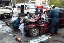 ДТП на ул. Белинского в Нижнем Новгороде днем 5 мая