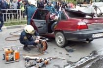 ДТП на ул. Белинского в Нижнем Новгороде днем 5 мая