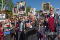 Акция Бессмертный полк прошла в Нижнем Новгороде