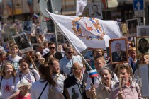 Акция Бессмертный полк прошла в Нижнем Новгороде