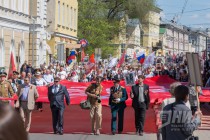 Акция Бессмертный полк прошла в Нижнем Новгороде