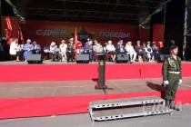 Парад в честь 71-годовщины Победы в Великой Отечественной войне на пл. Минина и Пожарского в Нижнем Новгороде