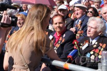 Парад в честь 71-годовщины Победы в Великой Отечественной войне на пл. Минина и Пожарского в Нижнем Новгороде