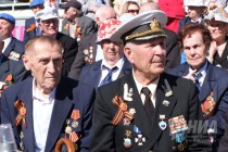 Парад в честь 71-годовщины Победы в Великой Отечественной войне на пл. Минина и Пожарского в Нижнем Новгороде