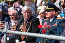 Парад в честь 71-годовщины Победы в Великой Отечественной войне на пл. Минина и Пожарского в Нижнем Новгороде