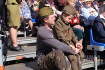 Парад в честь 71-годовщины Победы в Великой Отечественной войне на пл. Минина и Пожарского в Нижнем Новгороде