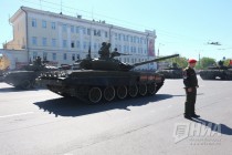Парад в честь 71-годовщины Победы в Великой Отечественной войне на пл. Минина и Пожарского в Нижнем Новгороде