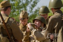 Реконструкция боя 137 горьковской стрелковой дивизии 9 мая 1945 года в Нижнем Новгороде