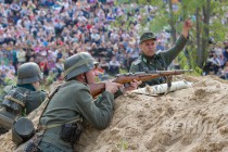 Реконструкция боя 137 горьковской стрелковой дивизии 9 мая 1945 года в Нижнем Новгороде