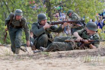 Реконструкция боя 137 горьковской стрелковой дивизии 9 мая 1945 года в Нижнем Новгороде