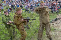 Реконструкция боя 137 горьковской стрелковой дивизии 9 мая 1945 года в Нижнем Новгороде