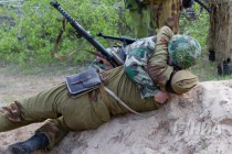 Реконструкция боя 137 горьковской стрелковой дивизии 9 мая 1945 года в Нижнем Новгороде