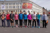67-ый весенний легкоатлетический эстафетный пробег в Нижнем Новгороде