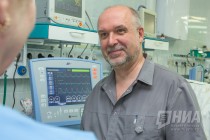 Заведующий отделением реанимации Нижегородской областной детской больницы Виктор Пивиков