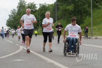 Благотворительный полумарафон Беги, герой! во второй раз прошел в Нижнем Новгороде