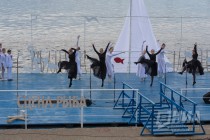 Открытие водной сцены Рыба на Нижне-Волжской набережной