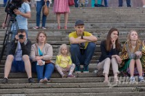 Открытие водной сцены Рыба на Нижне-Волжской набережной