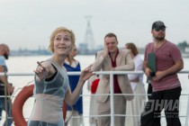 Открытие водной сцены Рыба на Нижне-Волжской набережной