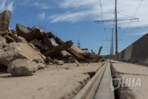 Ремонтные работы на Молитовском мосту