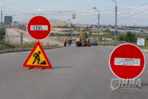 Ремонтные работы на Молитовском мосту