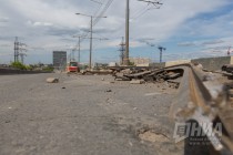 Ремонтные работы на Молитовском мосту