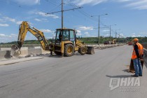 Ремонтные работы на Молитовском мосту