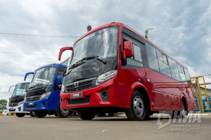 Запуск производства новых автобусов Вектор NEXT на Павловском автобусном заводе