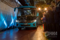 Запуск производства новых автобусов Вектор NEXT на Павловском автобусном заводе