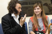 Флэшмоб Пушкин едет на метро прошел в Нижнем Новгороде