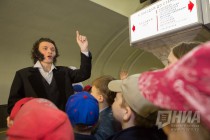 Флэшмоб Пушкин едет на метро прошел в Нижнем Новгороде