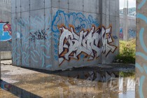 Заброшенная стройка на Нижневолжской набережной превратилась в площадку для стрит-арта