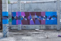 Заброшенная стройка на Нижневолжской набережной превратилась в площадку для стрит-арта