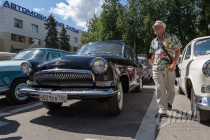 Участники автопробега на классических автомобилях ГАЗ-21 Волга и М-20 Победа прибыли в Нижний Новгород