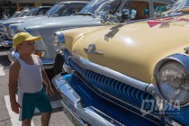 Участники автопробега на классических автомобилях ГАЗ-21 Волга и М-20 Победа прибыли в Нижний Новгород