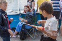 День рыбака отметили в Автозаводском парке Нижнего Новгорода