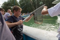 День рыбака отметили в Автозаводском парке Нижнего Новгорода