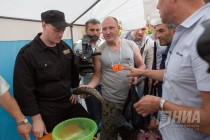 День рыбака отметили в Автозаводском парке Нижнего Новгорода