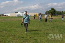 Пресс-тур на фестивальное поле в преддверии Alfa Future People (AFP)