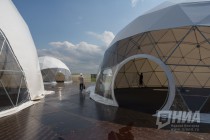 Пресс-тур на фестивальное поле в преддверии Alfa Future People (AFP)