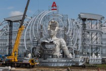 Пресс-тур на фестивальное поле в преддверии Alfa Future People (AFP)