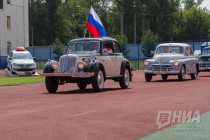 Празднование национального татаро-башкирского праздника Сабантуй в Нижнем Новгороде