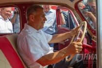 Празднование национального татаро-башкирского праздника Сабантуй в Нижнем Новгороде