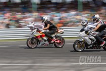 Каскадеры из команды Stuntfighters на пятом фестивале Русские Горки