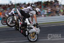 Каскадеры из команды Stuntfighters на пятом фестивале Русские Горки