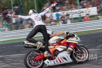 Каскадеры из команды Stuntfighters на пятом фестивале Русские Горки
