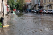 Сильный ливень прошел в Нижнем Новгороде
