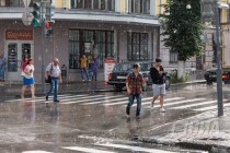 Сильный ливень прошел в Нижнем Новгороде